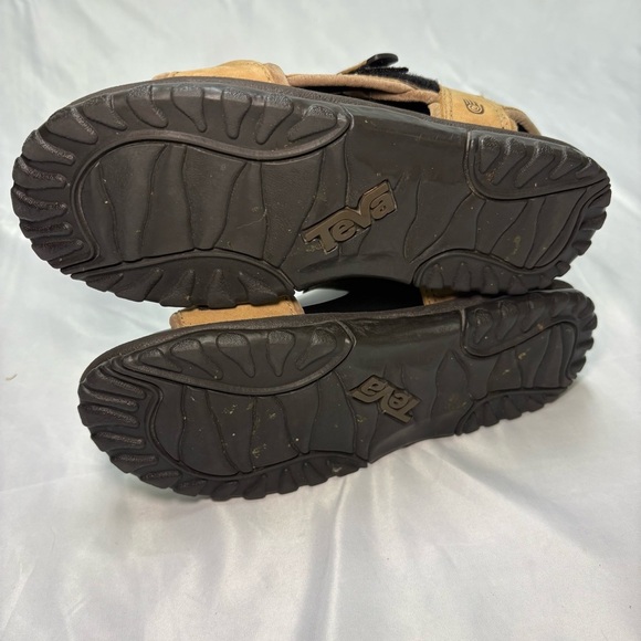 Teva Midform 1371 Women’s 7.5 Pretty Rugged Universal Sandals Tan Strap Vintage - Picture 5 of 11